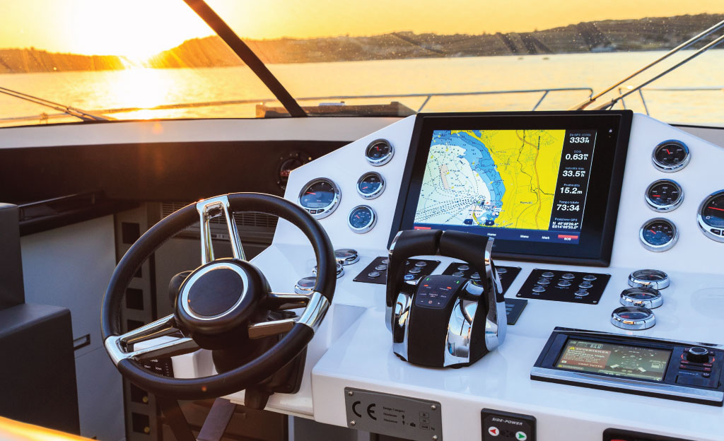 yacht touch screen